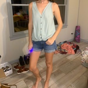 Mint Green Sweater Top